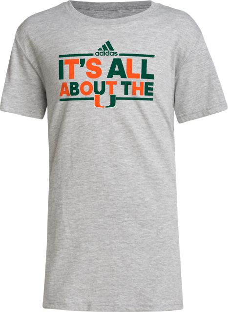 Miami Hurricanes It's All About The U Youth Short Sleeve T-Shirt