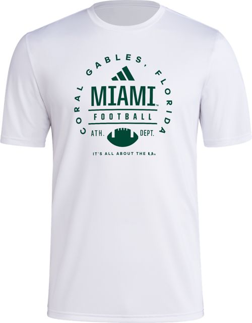 Miami Hurricanes Football Short Sleeve T-Shirt