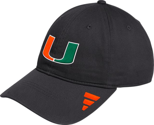 Miami Hurricanes Slouch Adjustable Cap
