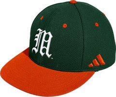 Miami Hurricanes Fitted Mesh Cap