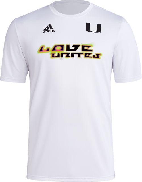 Miami Hurricanes Love Unites Short Sleeve T-Shirt