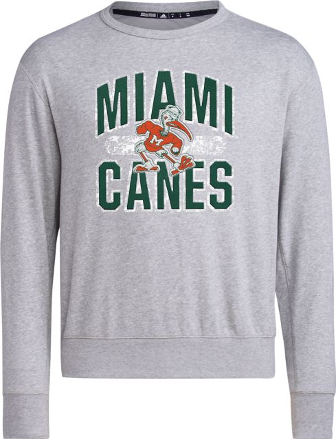 Miami Hurricanes Vintage Heritage Crewneck Sweatshirt