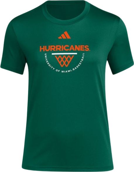 W PREGAME SST MIA/DKGRN/XS/.