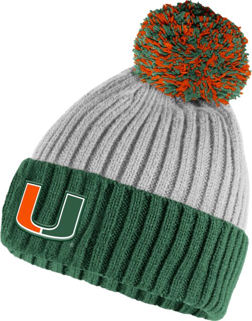 Miami Hurricanes Rib Beanie