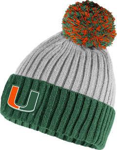 Miami Hurricanes Rib Beanie