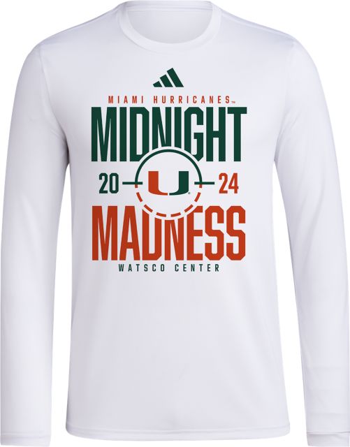 Miami Hurricanes Basketball Midnight Madness 2024 Long Sleeve T-Shirt