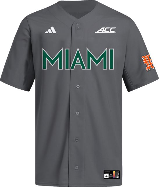 Miami Hurricanes Baseball Replica Jersey
