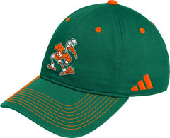 Miami Hurricanes Slouch Adjustable Cap