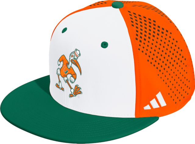 Miami Hurricanes Perforated Flat Bill Cap