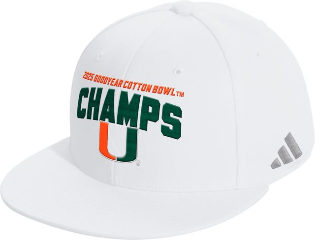 Miami Hurricanes Football 2025 Cotton Bowl Champions Cap