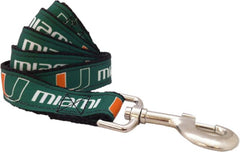 Miami Hurricanes 6 FT Dog Leash