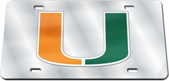 Miami Hurricanes License Plate