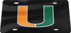 Miami Hurricanes License Plate