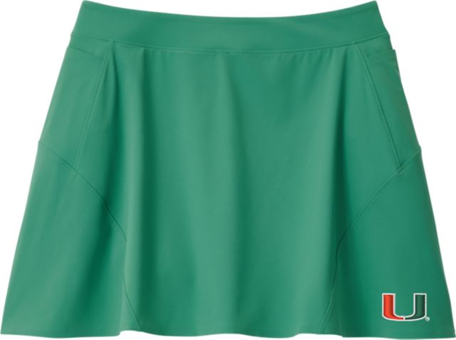 Miami Hurricanes Women's Bingham Skort