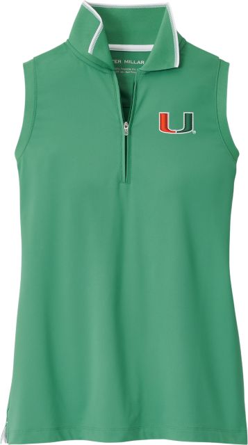 Miami Hurricanes Women's Sleeveless Polo