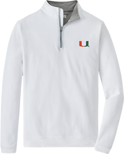 Miami Hurricanes 1/4 Zip Sweater