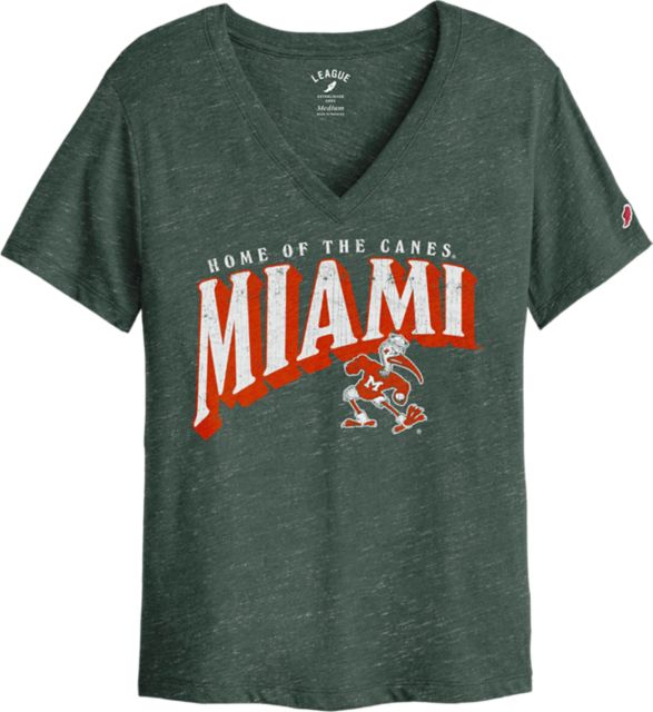 University of Miami Hurricanes Women's Intramural V-Neck T-Shirt