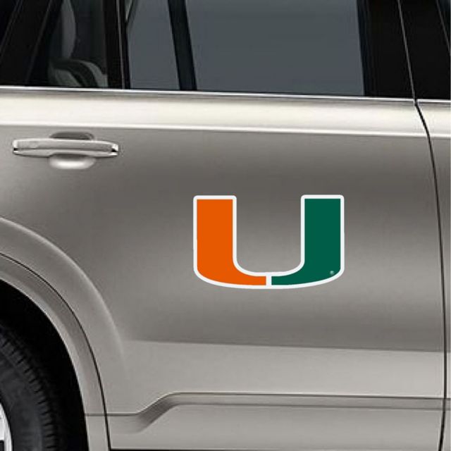 Miami Hurricanes 6x6 Magnet