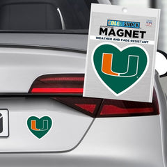Miami Hurricanes 4" x 4" Magnet