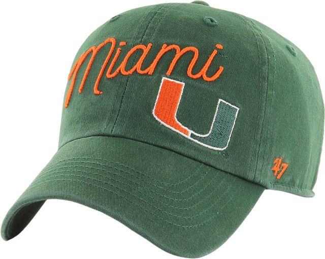 University of Miami Women's Adjustable Cap