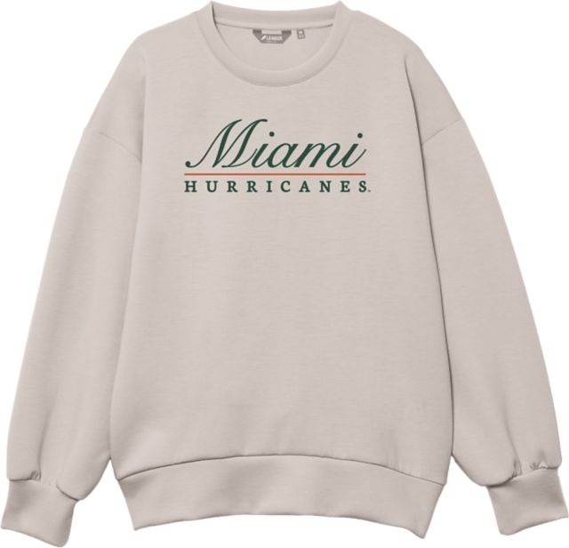 Miami Hurricanes Women's Crewneck Sweatshirt