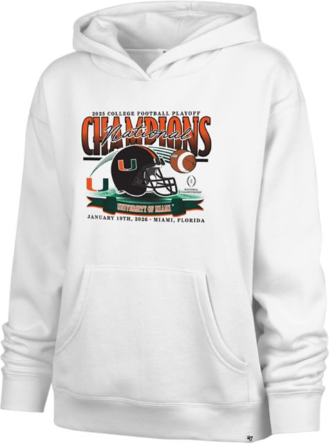 University of Miami Football 2025 National Champions Women's Hooded Sweatshirt