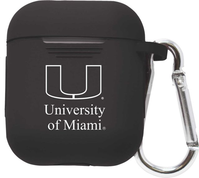 University of Miami Silicone Airpods Case