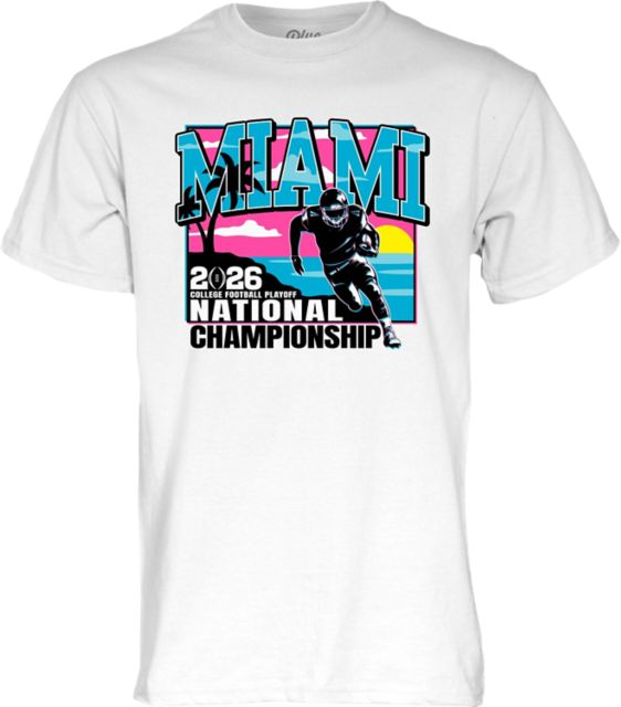 Miami Hurricanes Football 2026 National Championship Game Short Sleeve T-Shirt