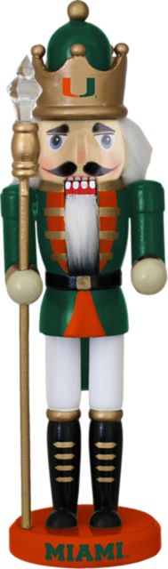 University of Miami 11'' King Nutcracker