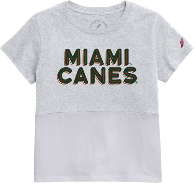 University of Miami Youth Girl's Hurricanes Short Sleeve T-Shirt