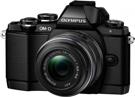 Olympus OM-D EM-10  Digital Camera (Black) EM10 16MP 4/3 Live MOS, 3 Axis Image Stabilization - ONLINE ONLY