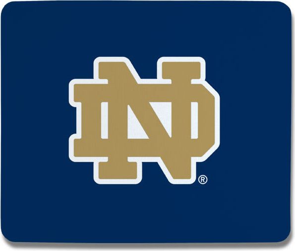 University Of Notre Dame Mousepad  Navy