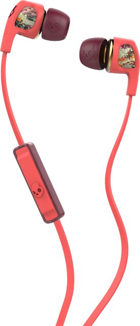 SkullCandy Dime Earbuds with Mic - Floral