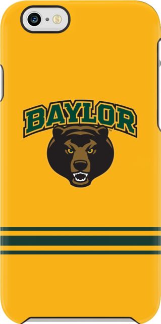 Baylor iPhone 6 Sport Stripe Deflector Case