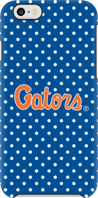 University of Florida iPhone 6 Polka Dot Deflector Case - Blue