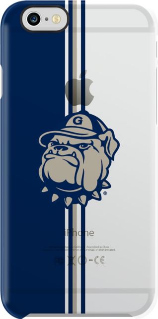 Georgetown iPhone 6 Vertical Stripe Frosted Deflector Case