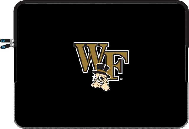 Wake Forest University Neoprene Laptp Sleeve 13'' -  Black