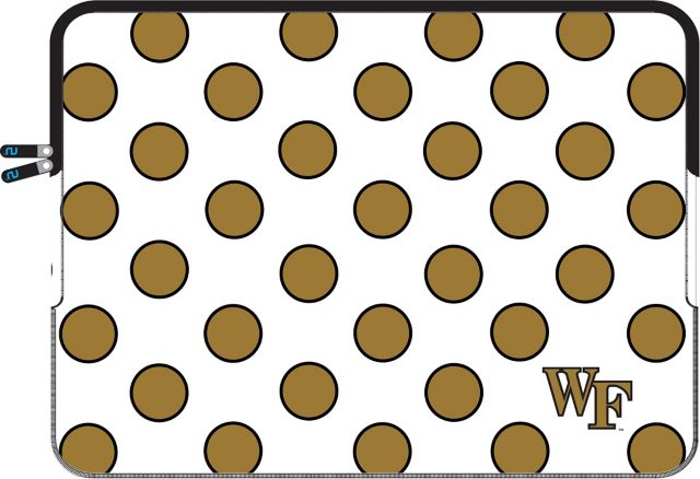 Wake Forest Neoprene Laptp Sleeve 13'' - Polka Dot