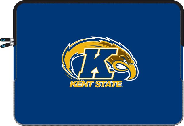 Kent State University Logo Uncommon Neoprene Laptop Sleeve 13''-Blue