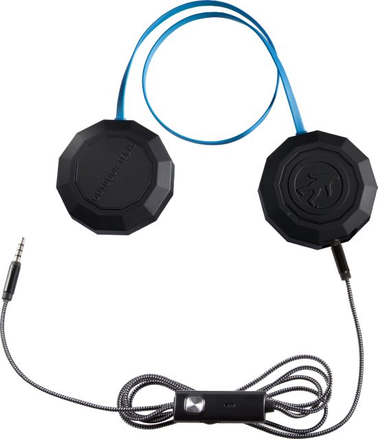 Outdoor Tech Wired CHIPS Helmet Audio Black/Blue - ONLINE ONLY