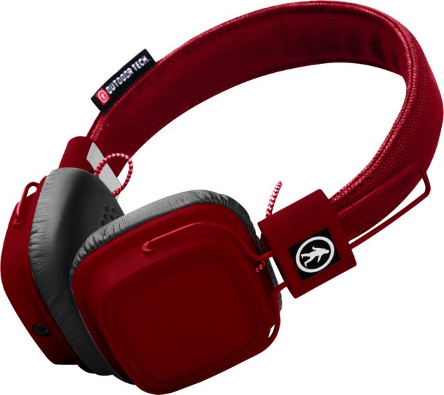 Outdoor Tech Privates Wireless Touch Control Headphones Crimson - ONLINE ONLY