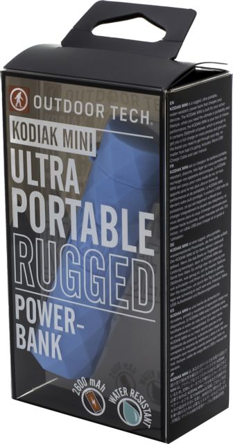 Outdoor Tech KODIAK Mini Power Bank Blue - ONLINE ONLY