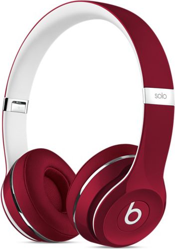 BEATS SOLO2 ON EAR LUXE RED