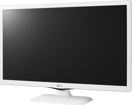 LG 24'' 720p LED-LCD TV - White - ONLINE ONLY