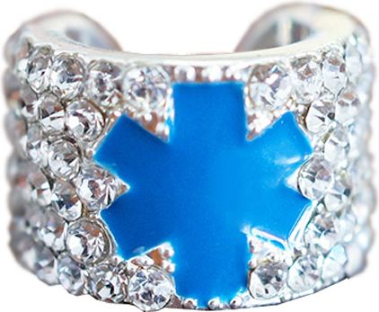 CHARMED STETHOSCOPE CHARM-STAR OF LIFE