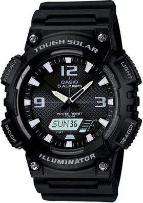 Casio Ana-Digi Solar Watch Black - ONLINE ONLY