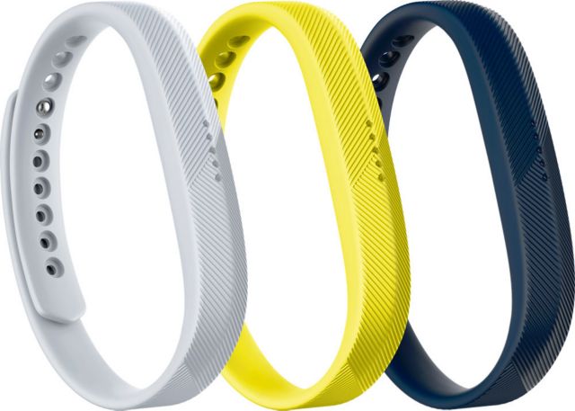 Fitbit Flex 2, Accessory 3-Pack, Sport - Small