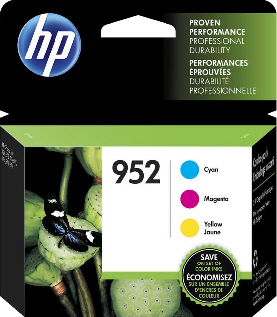 HP 952 3 PACK CYAN YEL MAG