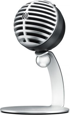 Shure MV5 Condenser Microphone for iOS and USB - Gray - ONLINE ONLY