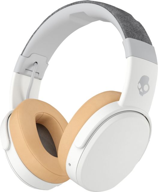 Crusher Wireless Over-Ear Headphones, Gray/ Tan